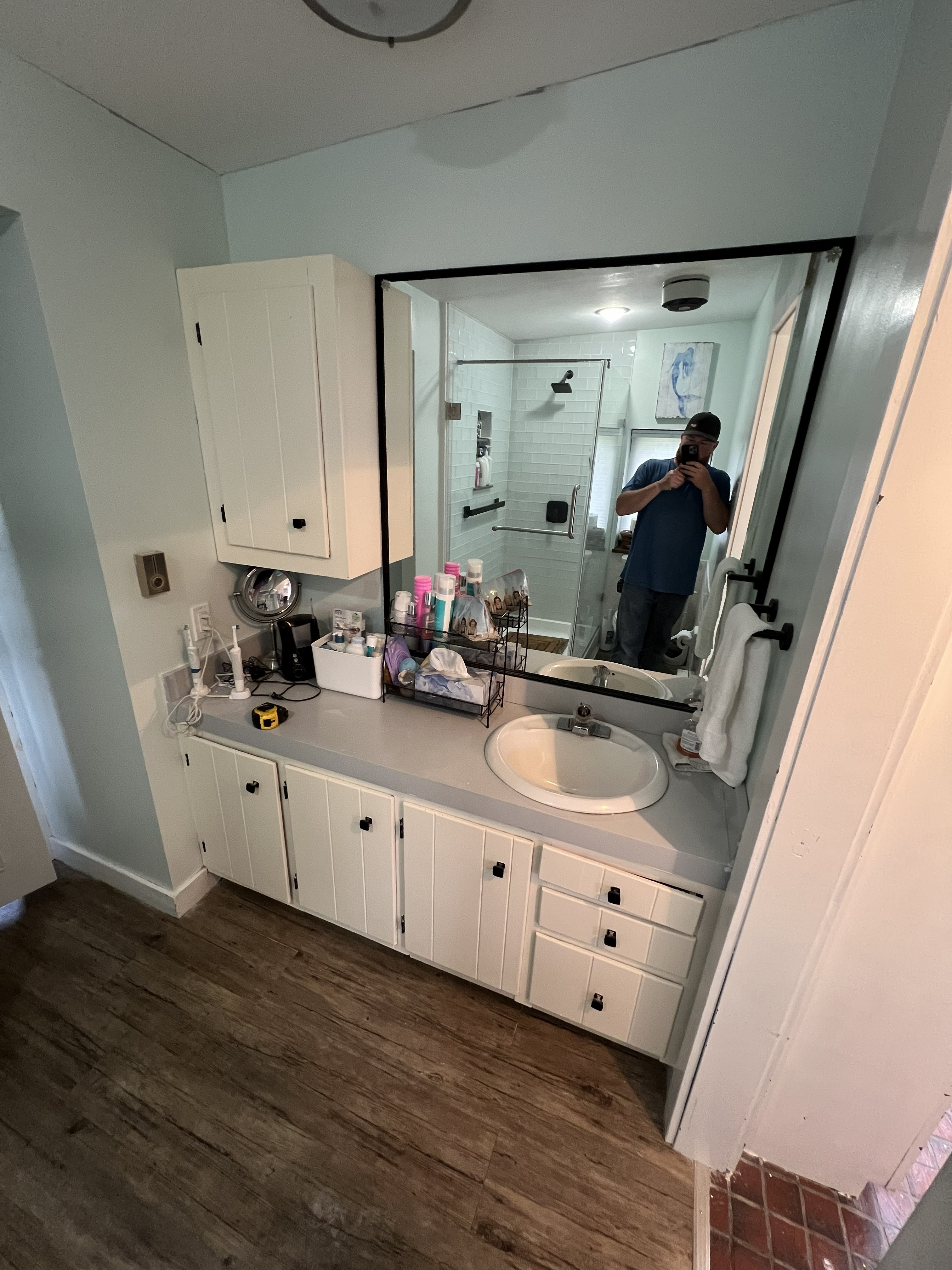 Bathroom remodel before in Atkinson NH